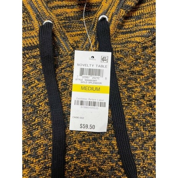 Inc International Concepts Mens Hoodie Gold Splendor Space Dye Sweatshirt M New - Picture 6 of 8